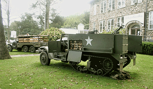 WWII Mortar Half Track, September 2006