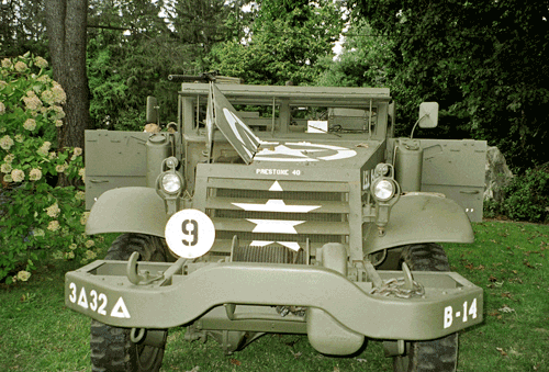 WWII Mortar Half Track, September 2006