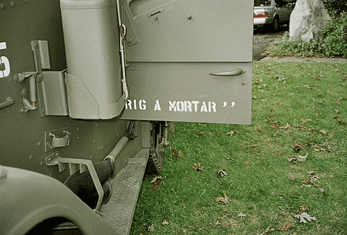 WWII Mortar Half Track, September 2006