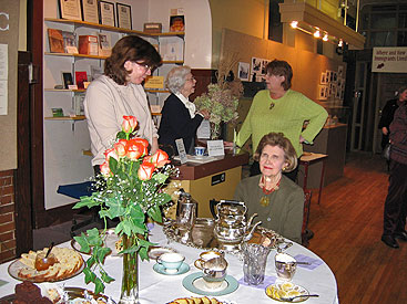 scene from the tea