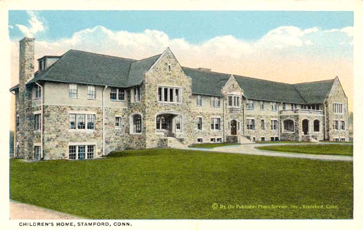 Postard of Children's Home on Hamilton Avenue