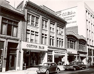 1950s view from Bank Street