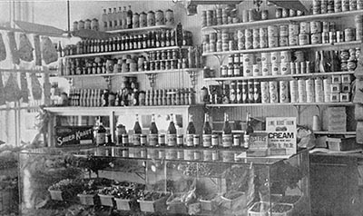 Grand Central Market 1913, interior