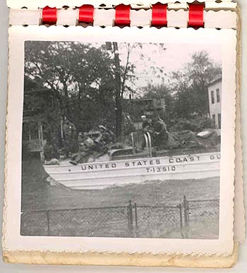 United States Coastguard rescue boat