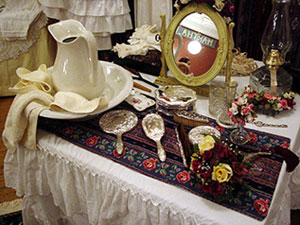 The dressing table