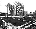 Stamford Post Office construction July 1 1915, click to enlarge