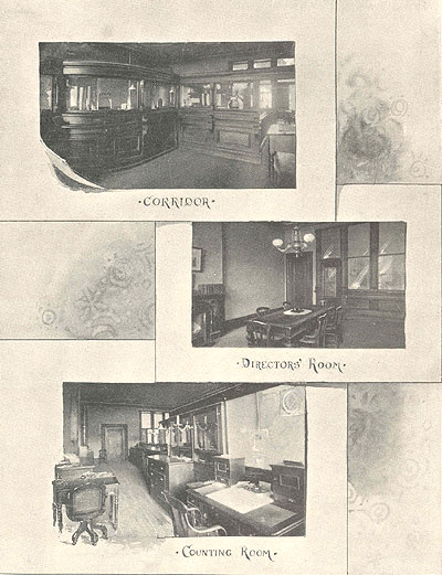 First National Bank, Interior Views