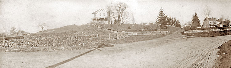 Stamford Hall, construction photo