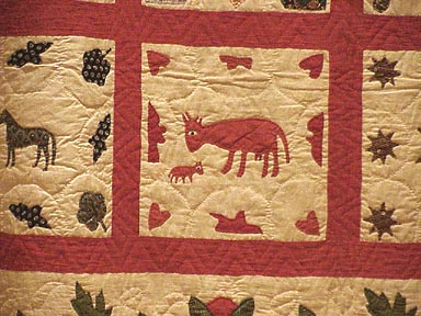 Teaching Quilt, detail