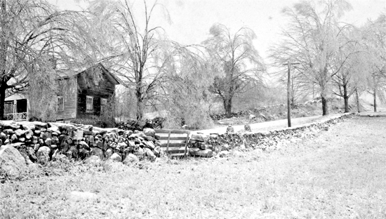 Jack and Louise Wilchers' guest cottage. On High Ridge Road towards New York State from Trinity Pass