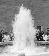 the fountain in the park