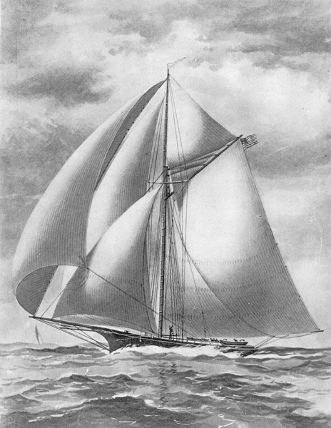 Sloop Yacht 'Pocahontas'