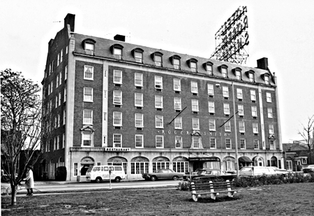 Roger Smith Hotel prior to demolition