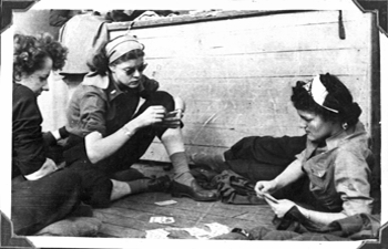 nurses playing bridge