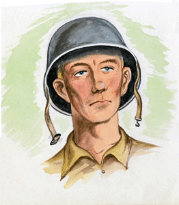 portrait of a soldier